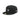 Texas Rangers Black Poly Rope Split Panel 59FIFTY Fitted Hat
