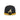 Atlanta Braves Metallic Gold Logo 59FIFTY Fitted Hat