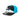 2025 Miami Race BWT Alpine F1 Team Blue Black 9SEVENTY Stretch-Snap Hat